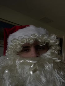 Poster for Birthday video from Santa Ben Higgins