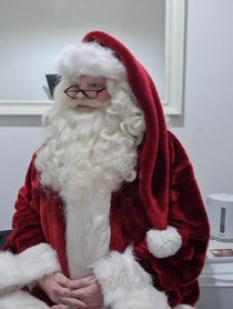 Poster for Holiday video from The Real Santa Claus (UK)
