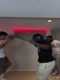 Poster for Holiday video from Basement Gang