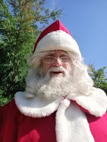 Poster for Holiday video from Aussie Santa (Santa Colin)