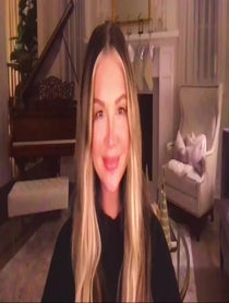 Poster for Holiday video from Nancy O’Dell