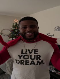 Poster for Holiday video from Davie Rickenbacker