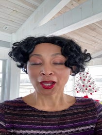 Poster for Holiday video from Christine Gambito (HappySlip)