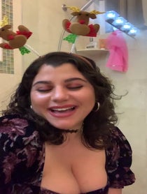 Poster for Holiday video from Natalie Cabo
