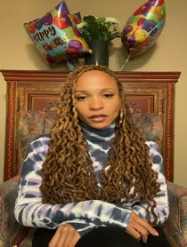 Poster for Birthday video from Sa-Roc