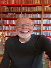 Poster for Birthday video from ‘Whispering’ Bob Harris