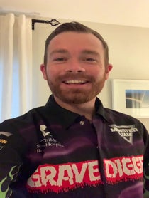Poster for Birthday video from Morgan Kane