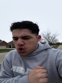 Poster for Birthday video from Mo Mustafa