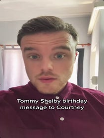 Poster for Birthday video from TheAccentGuy