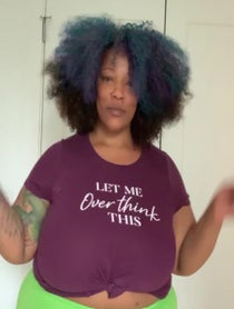 Poster for Birthday video from Frenchie Davis