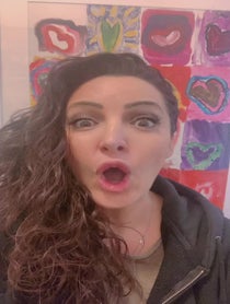 Poster for Birthday video from Gina Grad