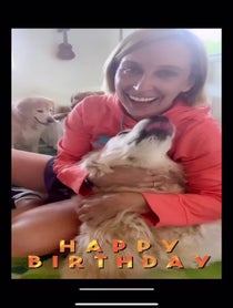 Poster for Birthday video from Dr. Jen Golbeck