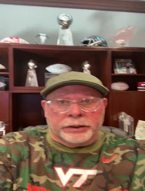 Poster for Birthday video from Bruce Arians
