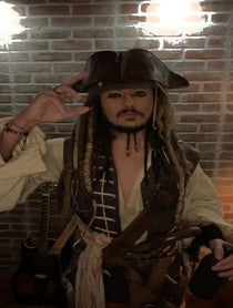 Poster for Birthday video from Real Jack Sparrow (Louis Guglielmero)