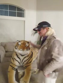 Poster for Roast video from Tiger King "Joe Exotic" body double (VegasJoeX)
