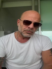 Poster for Birthday video from Bruce Willis Double/Impersonator