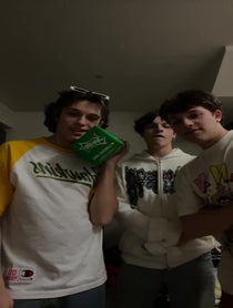 Poster for Valentine's Day video from Sturniolo Triplets