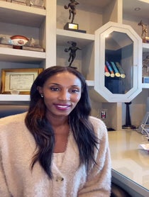 Poster for Give Thanks video from Lisa Leslie