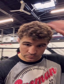 Poster for Pep Talk video from Al Iaquinta