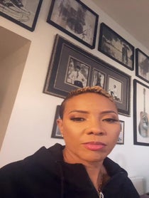 Poster for Birthday video from MC Lyte