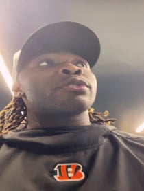Poster for Pep Talk video from Larry Ogunjobi