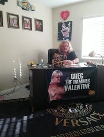 Poster for Pep Talk video from Greg Valentine