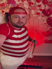 Poster for Valentine's Day video from Friggin Cupid