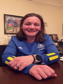 Poster for Birthday video from Becca Pizzi, Endurance Runner