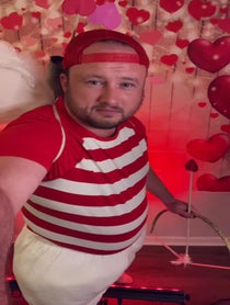 Poster for Valentine's Day video from Friggin Cupid