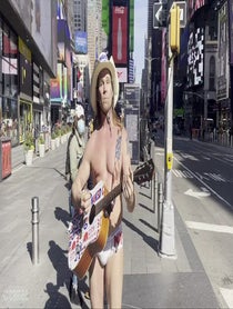 Poster for Intro video video from The Naked Cowboy