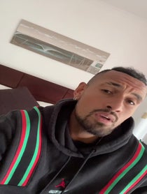 Poster for Birthday video from Nick Kyrgios