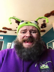 Poster for Birthday video from Monsieur Weirdo