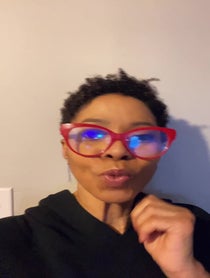 Poster for Birthday video from Marina Franklin