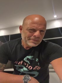 Poster for Birthday video from Bruce Willis Double/Impersonator