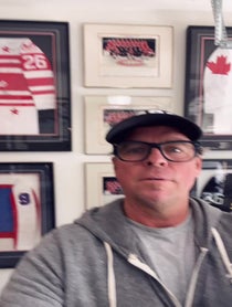 Poster for Birthday video from Russ Courtnall