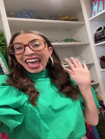 Poster for Birthday video from Caroline Vazzana