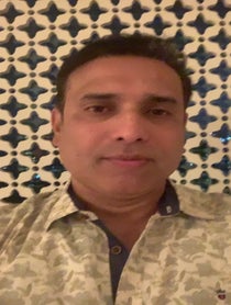 Poster for Birthday video from VVS Laxman