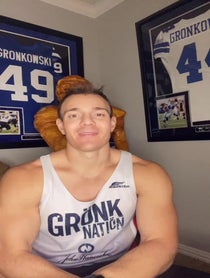 Poster for Birthday video from Chris Gronkowski