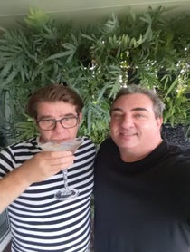 Poster for Birthday video from Wayne and Tom