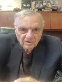 Poster for Birthday video from Sheriff Joe Arpaio