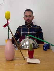 Poster for Birthday video from Joseph's Machines