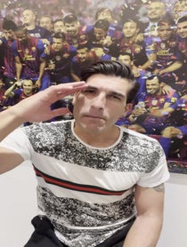 Poster for Birthday video from José Manuel Pinto