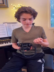 Poster for Birthday video from Christopher Convery