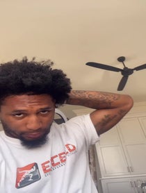 Poster for Birthday video from Deonté Harris