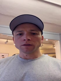 Poster for Pep Talk video from Taron Egerton