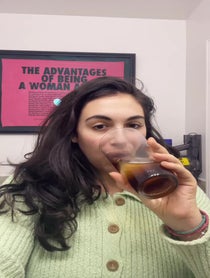 Poster for Birthday video from Adele Tiktok Girl