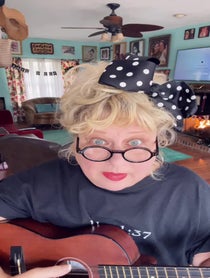 Poster for Birthday video from Victoria Jackson