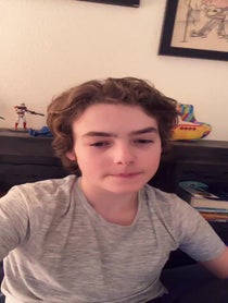 Poster for Birthday video from Christopher Convery