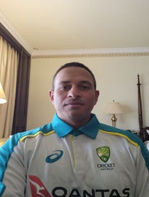 Poster for Birthday video from Usman Khawaja