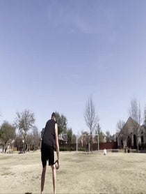 Poster for Birthday video from Throw God